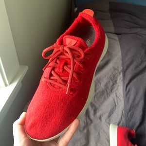 Women’s Red Allbirds size 9